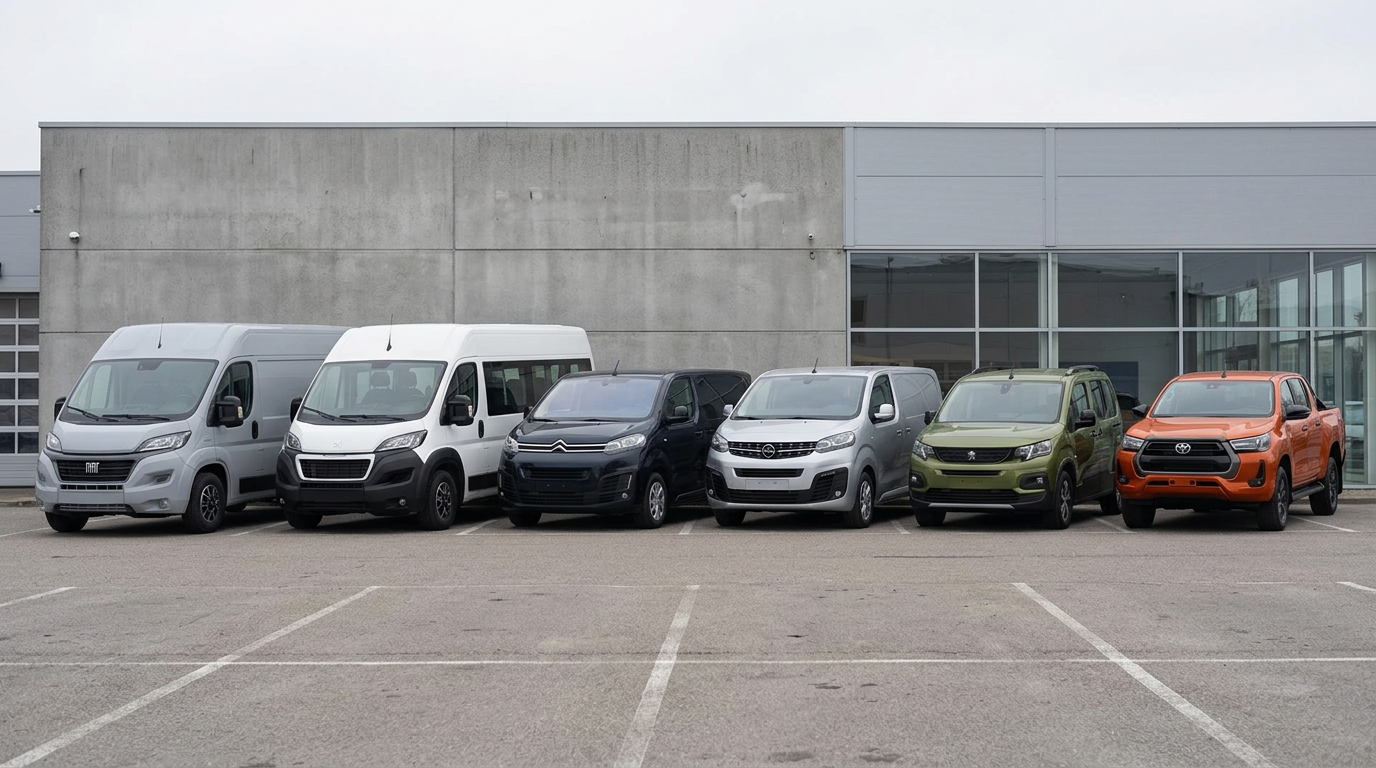 Fiat, Peugeot, Citroën, Opel ve Toyota araçlarından oluşan MMK Filo araç grubu